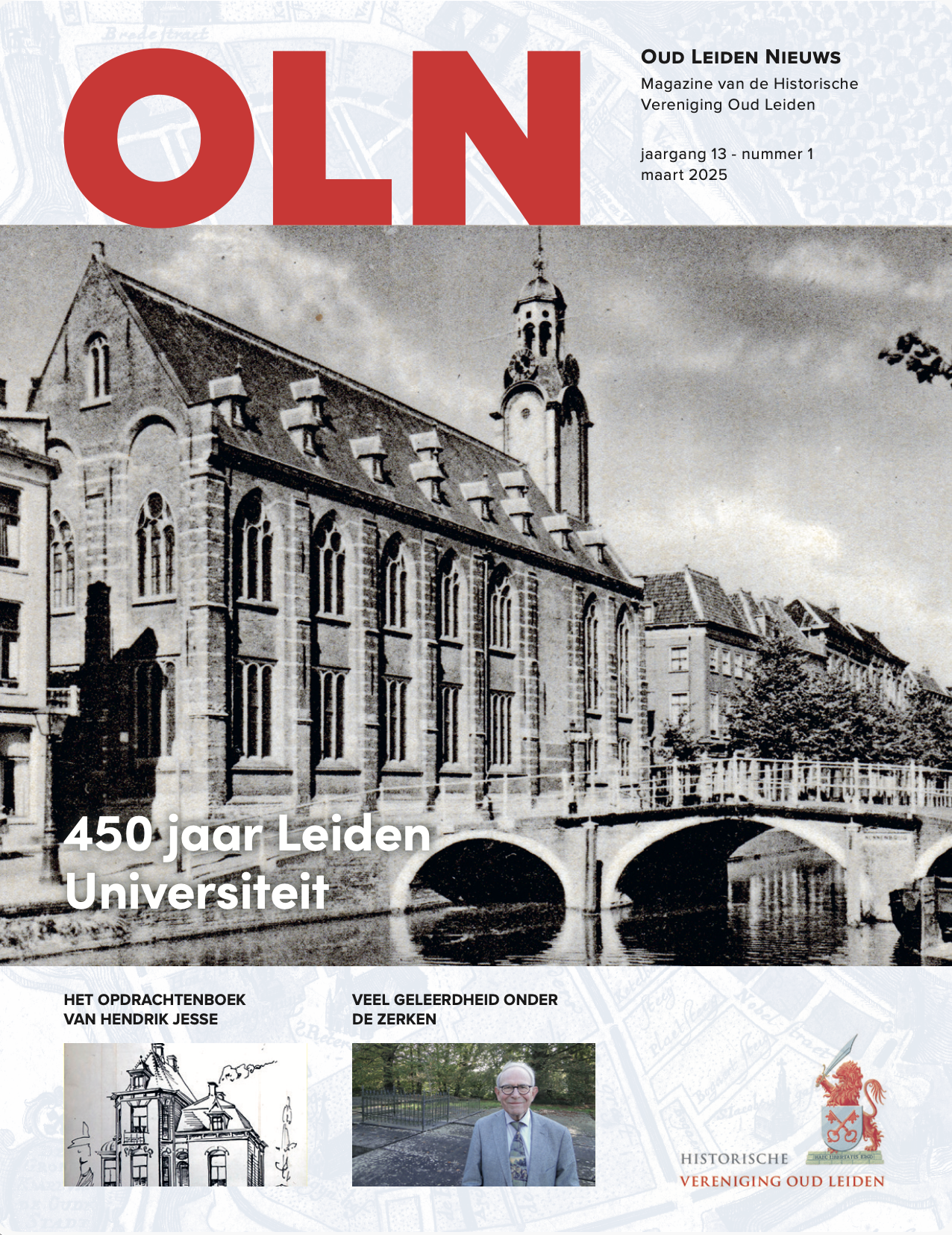 Oud Leiden Nieuws jaargang 13 nummer 1 maart 2025