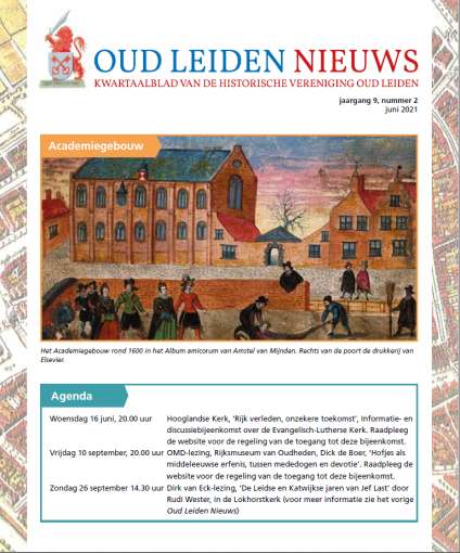 Oud Leiden Nieuws jaargang 9 nr. 2 Juni 2021