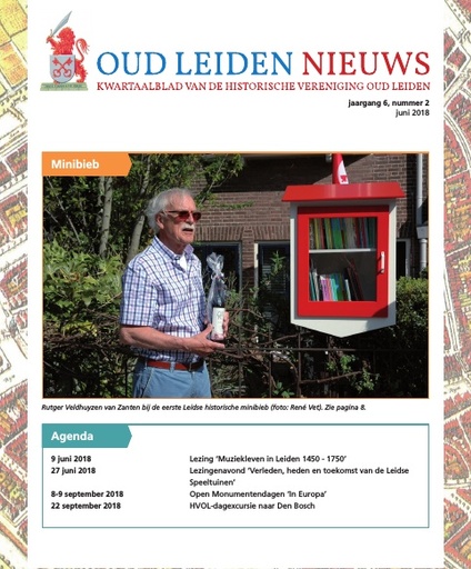 Oud Leiden Nieuws jaargang 6, nr. 2 juni 2018