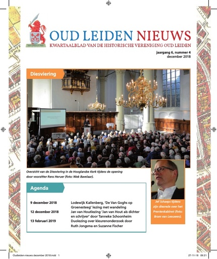 Oud Leiden Nieuws jaargang 6, nr. 4 december 2018
