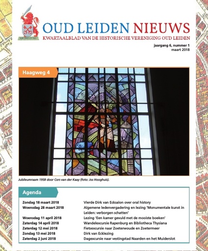 Oud Leiden Nieuws jaargang 6, nr. 1 maart 2018